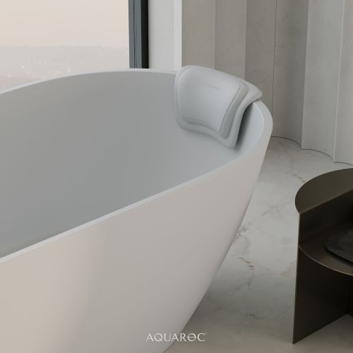 Cocoon Waterproof Bath Pillow White | Aquaroc
